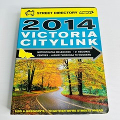 2014 Victoria Citylink Gregorys Street Directory – Maps, Australia