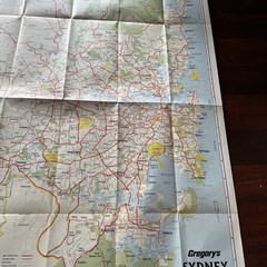 Gregory’s Sydney Suburban Map 15 Vintage 32nd Edition