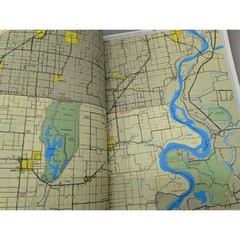 The Roads of Arkansas 1990 Road Atlas Shearer Publishing Vintage Map Book