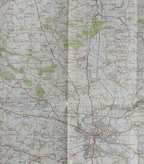 Ordnance Survey One-Inch Map, Sheet 142: Hereford (1967).