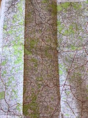 1946 Ordnance Survey One Inch Popular Edition Map 182 Brighton And Worthing