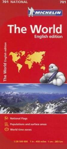 Michelin World Map 701 (MapsCountry (Michelin)) – Map By Michelin – GOOD