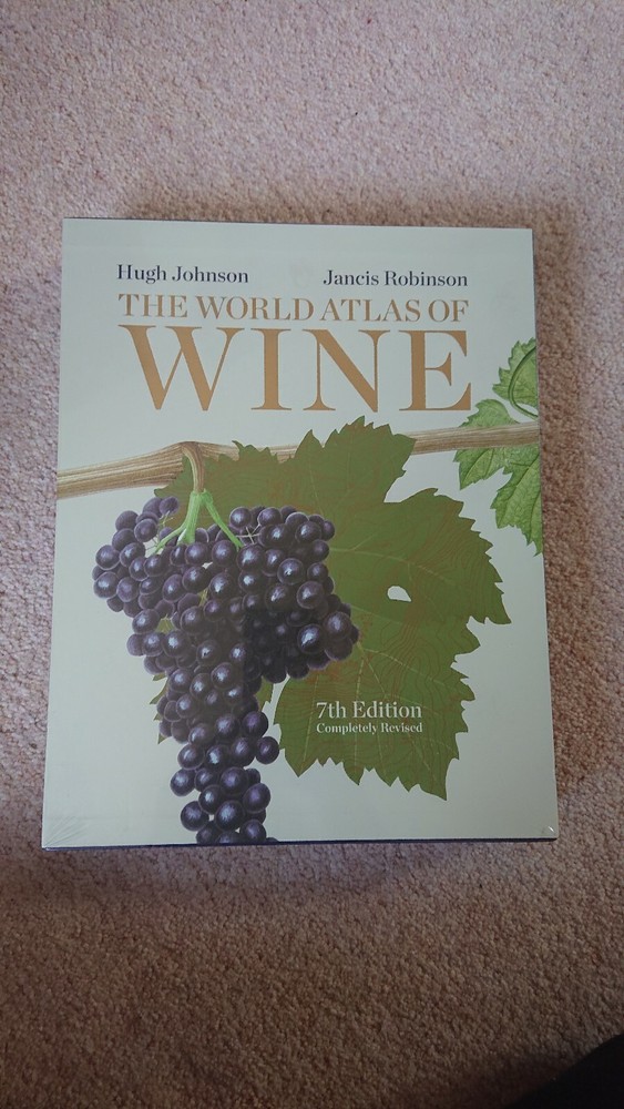The World Atlas of Wine, 7th Edition by Hugh Johnson Jancis Robinson hardback ed
