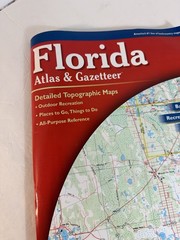Florida Atlas & Gazetteer DeLorme 8th Ed Topographic Maps GPS Back Roads