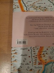 Atlas Maior Gallia France by Joan Blaeu (2006, Hardcover) EUC