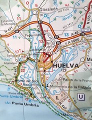 Michelin – PORTUGAL Map – No. 593 Regional – Portugal Sul Algarve GOOD condition