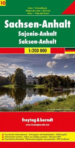 Freytag-Berndt Germany Series / Saxony-Anhalt (Map) (UK IMPORT)