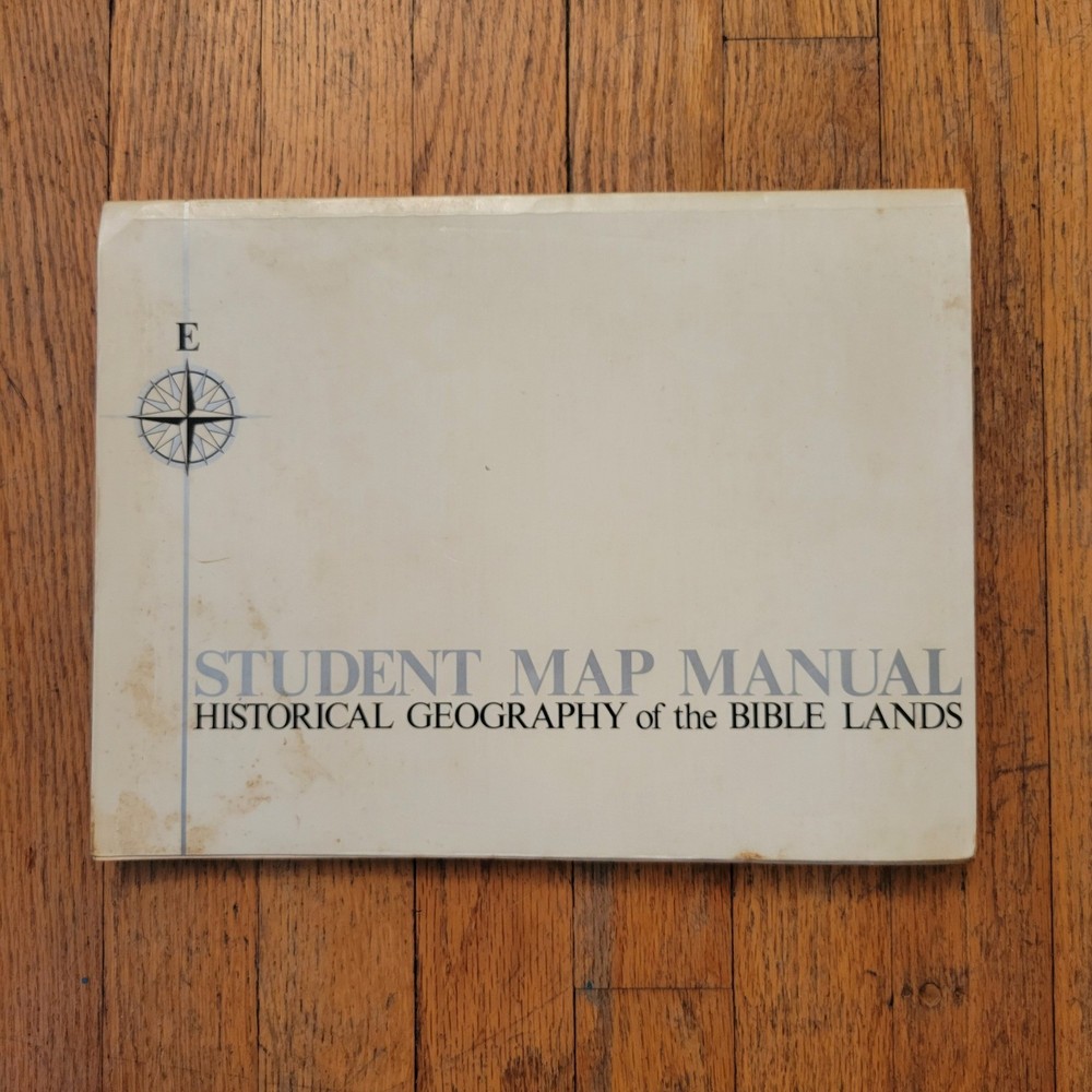 Pictorial Archive Student Map Manual Historical Geography Bible Lands 1979