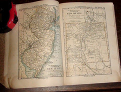 Complete Handy Atlas Of The World And City Guide Orange Judd Co. 1898