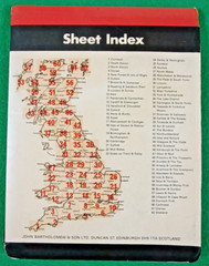 Bartholomew National Map Series – Pembroke & Carmarthen – 1975 Folding Road Map