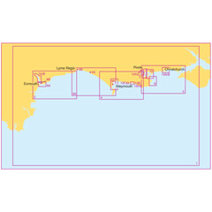 Admiralty Small Craft Charts 5601: East Devon and Dorset Coast – FULL SET