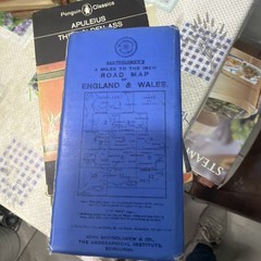 Bartholomew’s Maps Durham Vintage Antique Revised Contoured Map