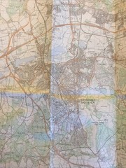 1982 Ordnance Survey Pathfinder Map TQ 45/55 Sevenoaks And Westerham