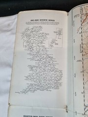 Vintage Urchfort Ordnance Survey Map 2.5 inch 1958 Paper Edition – Sheet SU 05