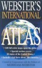 Webster’s International Atlas – Paperback, by Merriam-Webster – Acceptable n