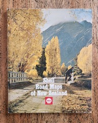 c.1969 SHELL Road Maps of New Zealand, Vintage Paperback Collectable