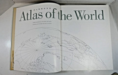 HAMMOND ATLAS of the WORLD 1995 Hardcover Book 303p 14.25×11