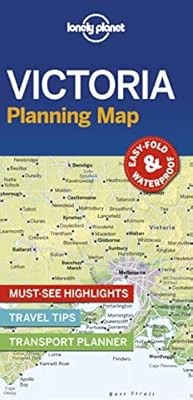 Lonely Planet Victoria Planning Map, Lonely Planet, Used; Good Book