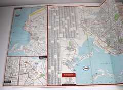 ESSO Standard Oil Road Map JAMAICA 1972 Kingston Colour Touring Street Guide