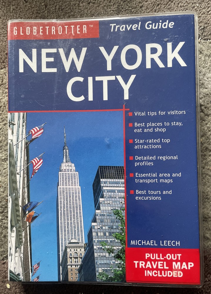 Globetrotter Travel Pack New York City By Michael Leech Inc City Map 7th Edition