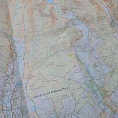 The English Lakes: South Eastern Area Explorer Map | Ordnance Survey | 1:25,000