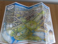 2 souvenir maps. washington dc and arlington cemetry.