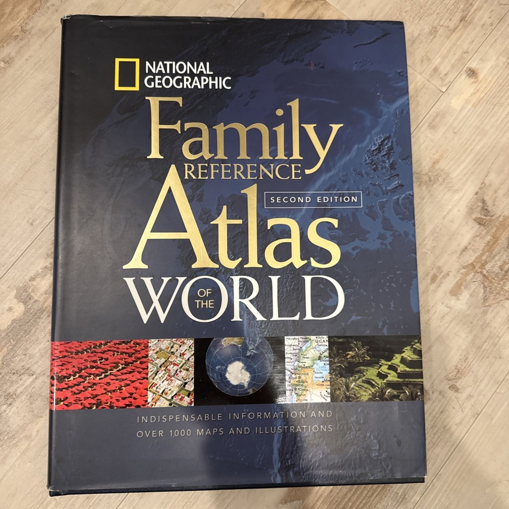 National Geographic Family Reference Atlas of the World Second Edition Hardcover