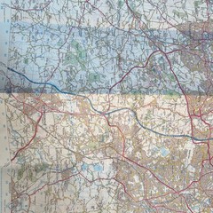 Ordnance Survey Landranger Map 139 Birmingham Wolverhampton Dudley 1:50000 Scale