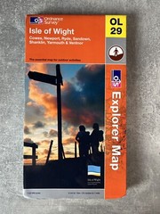 Isle of Wight – 2007 – Edition B2 – Explorer Map OL29 – O/S Ordnance Survey