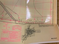 MOD MINISTRY OF DEFENCE MILITARY BELFAST MAP-NORTHERN IRELAND-SHEET 148-1