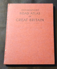 Vintage Geographers Road Atlas of Great Britain and Northern Ireland HB –