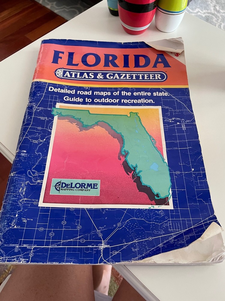 Florida Atlas & Gazetteer 1989