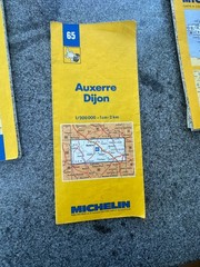 25x Michelin France road maps, folded, inc Italy Europe & Swizerland