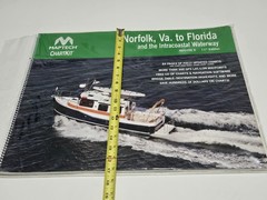 Maptech ChartKit Nautical Charts Maps Book Norfolk VA To Florida 11th Edition