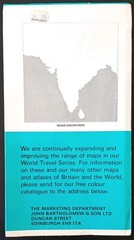 Bartholomew World Travel Map 15: Indian subcontinent • Scale- 1:4,000,000 (1979)