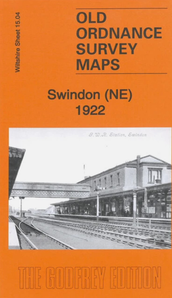 MAP OF Swindon NE 1922 Wiltshire Sheet 15.04 NEW