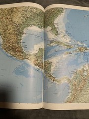 The World Book Great Geographical Atlas Big Red Book Map Encyclopedia Animals