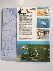 AA Map – El Toro Bravo – Guide to Camping & Caravanning Overseas – BM119 – 1974