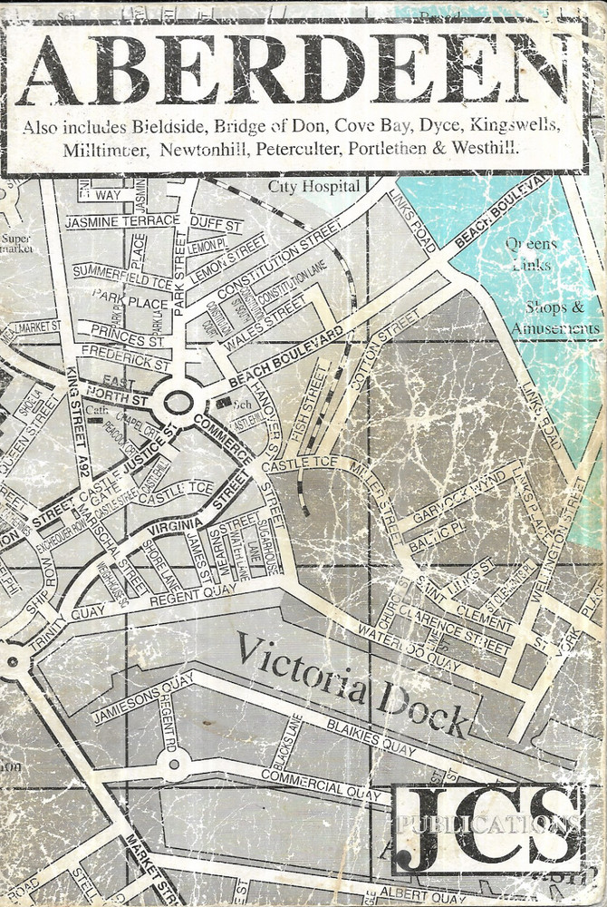 ABERDEEN City Map (Paperback 1993)