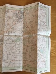 1994 Ordnance Survey Pathfinder Map 870 SJ 61/71 Telford North (incl Newport )