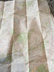 1967 Ordnance Survey One Inch Map 116 Dolgellau (incl Mallwyd, Ffestiniog)