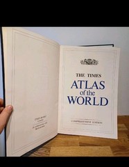 The Times Atlas Of The World – Comprehensive Edition 1990 Hardcover Illustrated