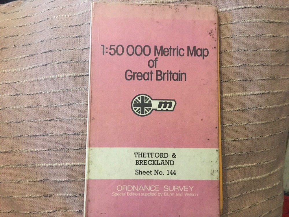 thetford & breckland sheet no 144 .hardcover . dunn & wilson