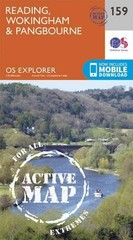 Reading, Wokingham and Pangbourne (Map) OS Explorer Active Map (UK IMPORT)