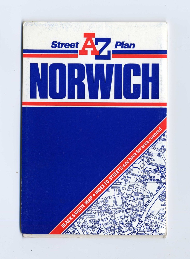 A-Z Street plan NORWICH