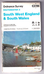 SOUTH WEST ENGLAND & SOUTH WALES – Ordnance Survey Routemaster map
