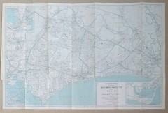 Geographia Large Scale Detailed Street Plan: Bournemouth and Poole.
