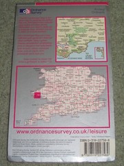 OS Ordnance Survey Landranger Map Sheet 158 Tenby & Pembroke – 2002