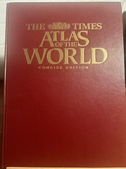 The Times Atlas Of The World Concise Edition 1992 Extra Large Book. (R1.3)
