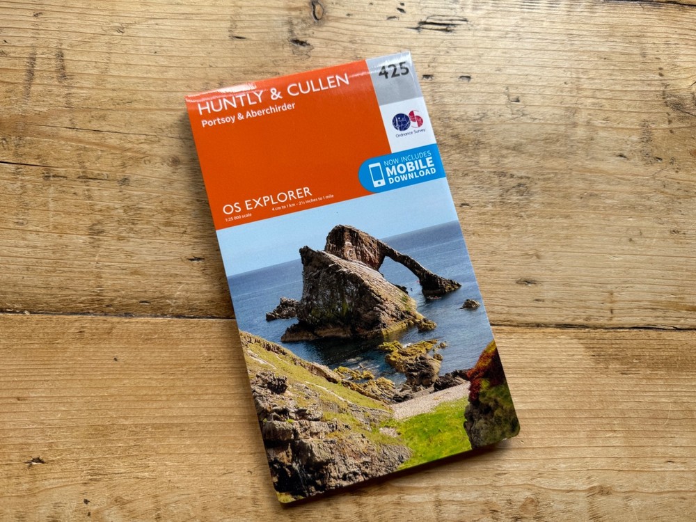 Huntly & Cullen OS explorer map – Ordnance Survey
